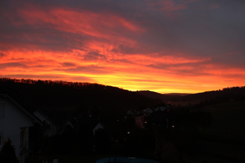 Morgenrot am 4. Advent